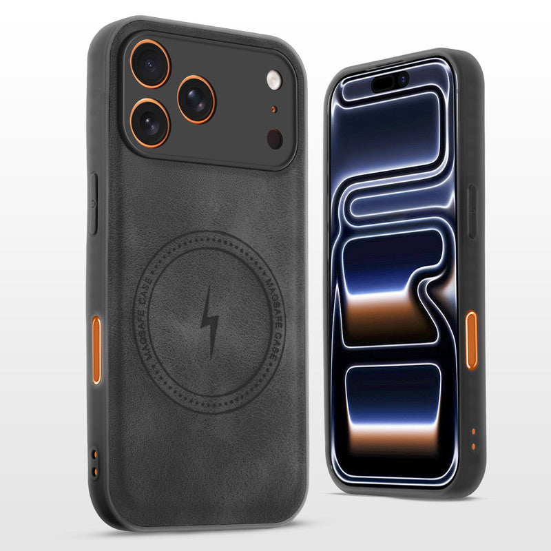 Refined PU Leather Case for Apple iPhone 17 Pro