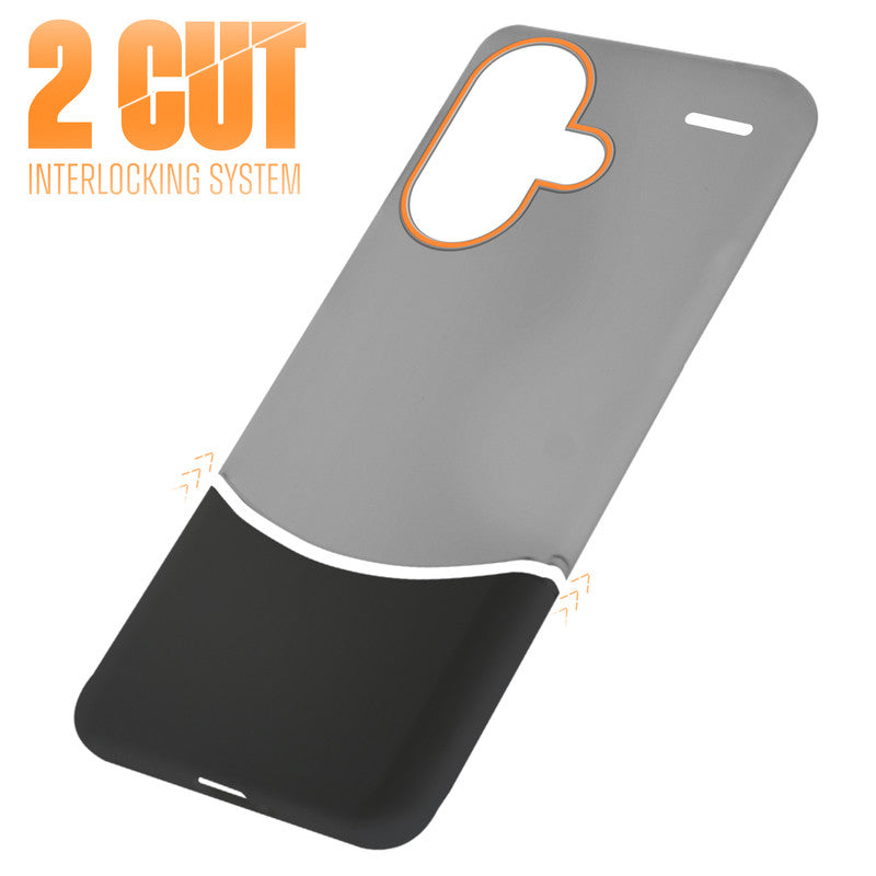 Frosted Case With 2-Cut Interlock For Redmi Note 13 Pro Plus 5G