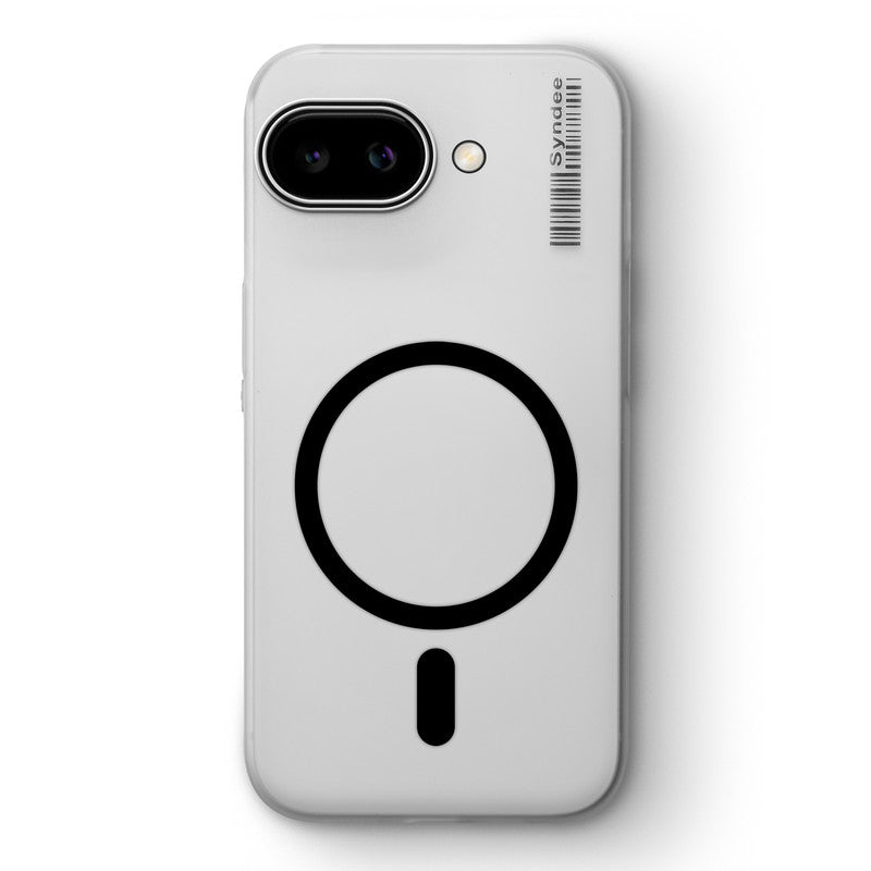 Frosted Sleek Matte Wireless Charging Support Back Cover Case for Google Pixel 9A 5G With Raised Camera Protection