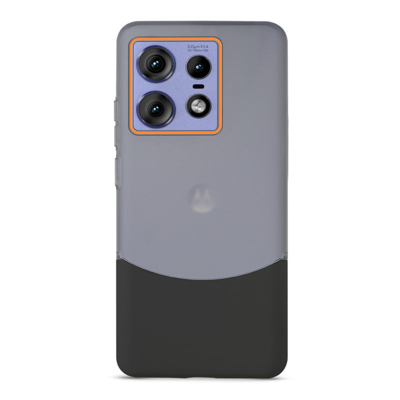 Frosted Case With 2-Cut Interlock For Motorola Moto Edge 50 Pro 5G