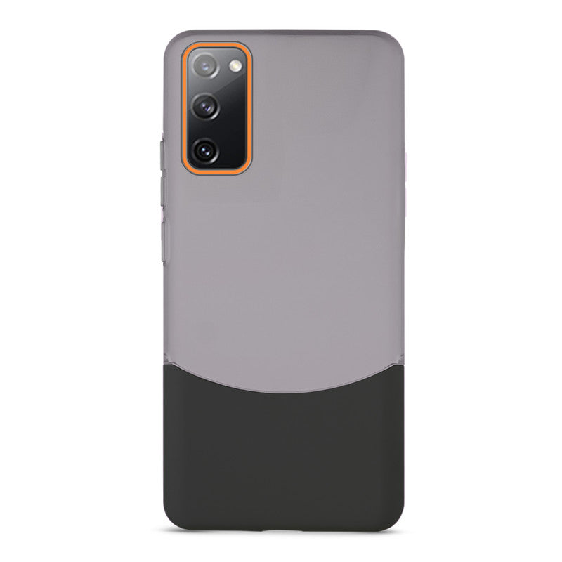 Frosted Case With 2-Cut Interlock For Samsung S20 FE 5G