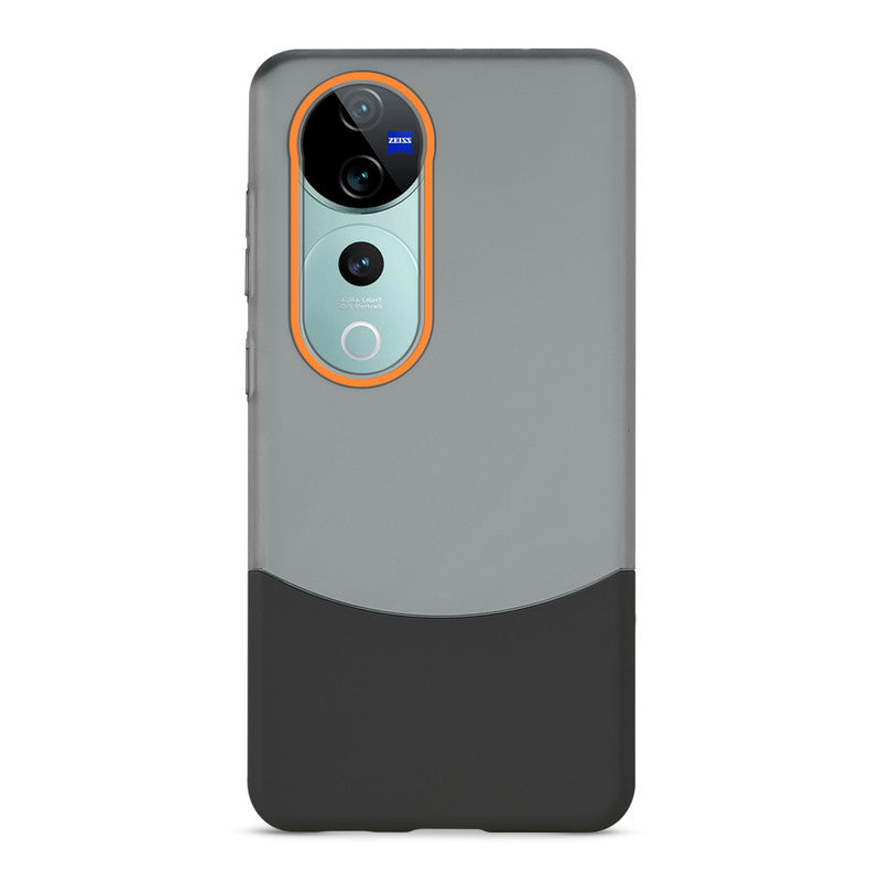 Frosted Case With 2-Cut Interlock For Vivo V40 Pro 5G