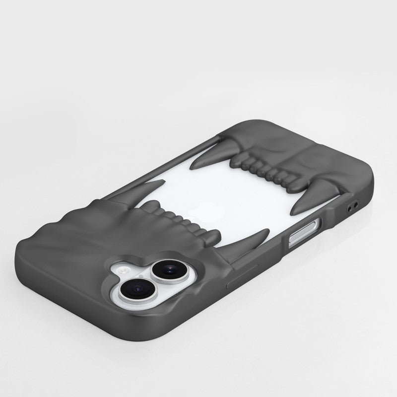 3D Tiger Fang Back Case for Apple iPhone 16 Plus, A Wild and Fearless Vibe