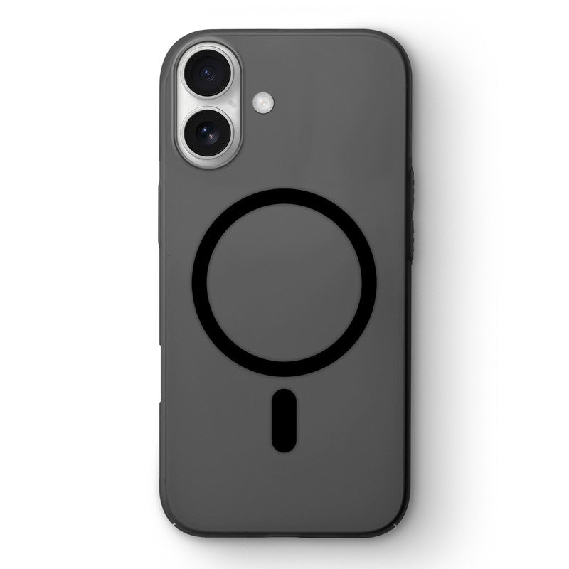 Frosted Slim Wireless Charging Support Case For Apple iPhone 16 Plus