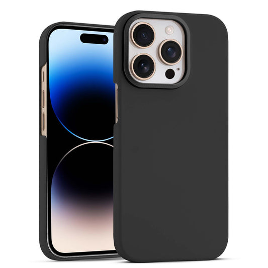 Stone Like Matte Finish Back Case for Apple iPhone 14 Pro , Detachable Camera Ring