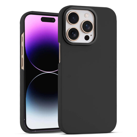 Stone Like Matte Finish Back Case for Apple iPhone 14 Pro Max , Detachable Camera Ring