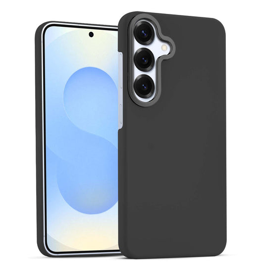 Stone Like Matte Finish Back Case for Samsung S25 5G , Detachable Camera Ring