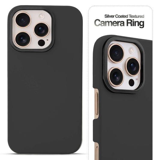 Detachable Ring Matte Case for Apple iphone 16 Pro Max