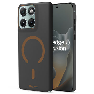 Stay Rare Premium Magnetic Case for Motorola Moto Edge 70 Fusion 5G with Raised Camera Protection & Matte Finish