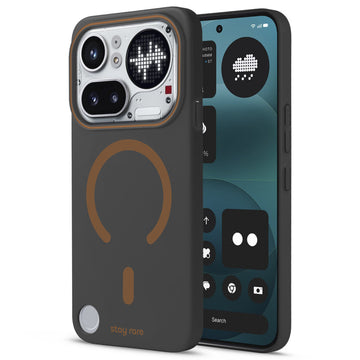 Stay Rare Premium Magnetic Case for Nothing Phone 4A Pro 5G with Raised Camera Protection & Matte Finish