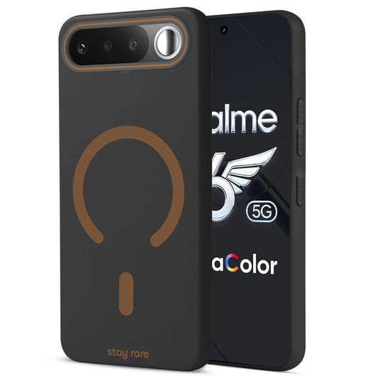 Stay Rare Premium Magnetic Case for Realme 16 5G with Raised Camera Protection & Matte Finish