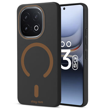 Stay Rare Premium Magnetic Case for iQOO 13 5G with Raised Camera Protection & Matte Finish