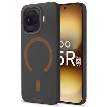 Stay Rare Premium Magnetic Case for iQOO 15R 5G with Raised Camera Protection & Matte Finish