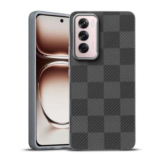 Elegant Hybrid Pattern Design Back Case For Oppo Reno 12 Pro 5G