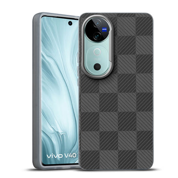 Elegant Hybrid Pattern Design Back Case For Vivo V40 5G