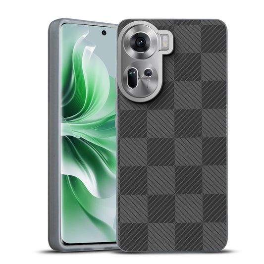 Elegant Hybrid Pattern Design Back Case For Oppo Reno 11 5G
