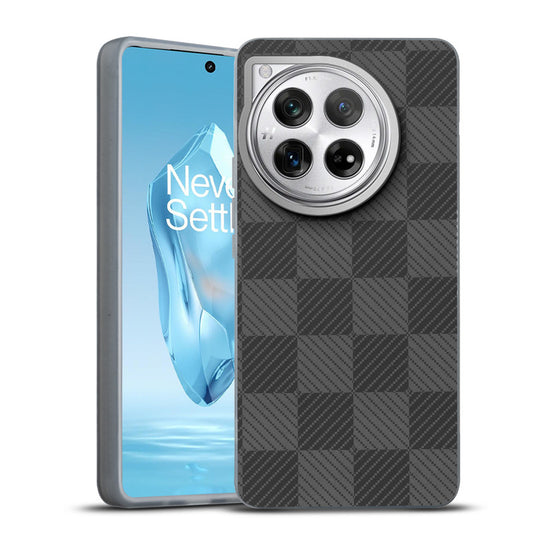 Elegant Hybrid Pattern Design Back Case For OnePlus 12R 5G