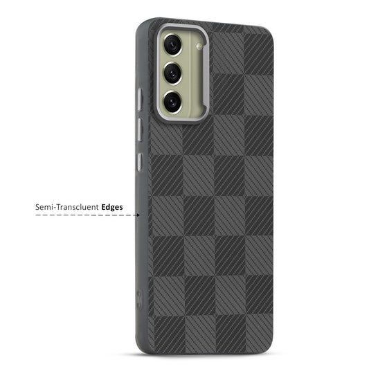 Elegant Hybrid Pattern Design Back Case For Samsung S21 FE 5G