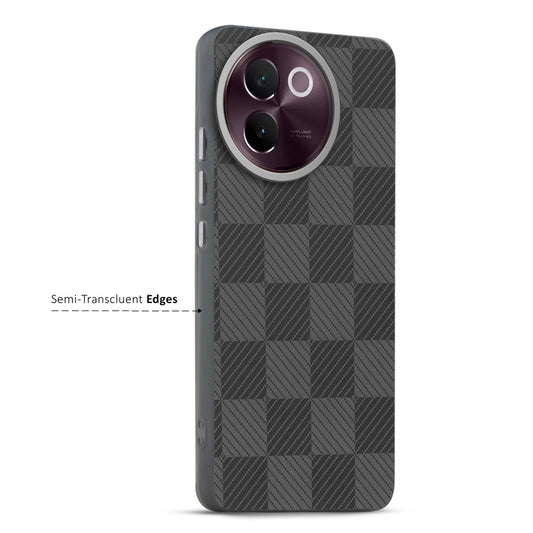Elegant Hybrid Pattern Design Back Case For Vivo V30e 5G