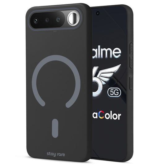 Stay Rare Premium Magnetic Case for Realme 16 5G with Raised Camera Protection & Matte Finish