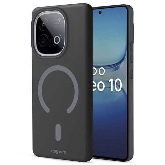 Stay Rare Premium Magnetic Case for iQOO Neo 10 5G with Raised Camera Protection & Matte Finish