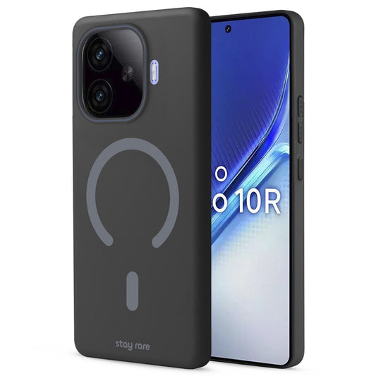 Stay Rare Premium Magnetic Case for iQOO Neo 10R 5G with Raised Camera Protection & Matte Finish