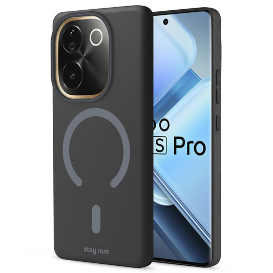 Stay Rare Premium Magnetic Case for iQOO Z9s Pro 5G with Raised Camera Protection & Matte Finish
