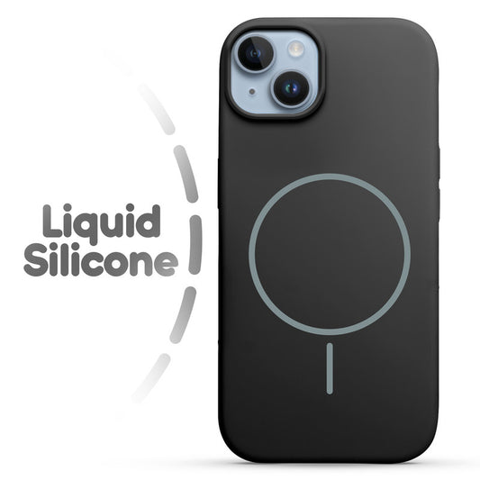 Cloud Feel Silicone Case for Apple iPhone 14 – Supports Wireless Charging