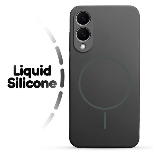 Cloud Feel Silicone Case for Samsung S25 Edge 5G – Supports Wireless Charging