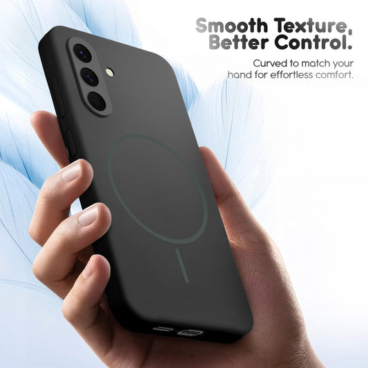 Cloud Feel Silicone Case for Samsung A56 5G – Supports Wireless Charging