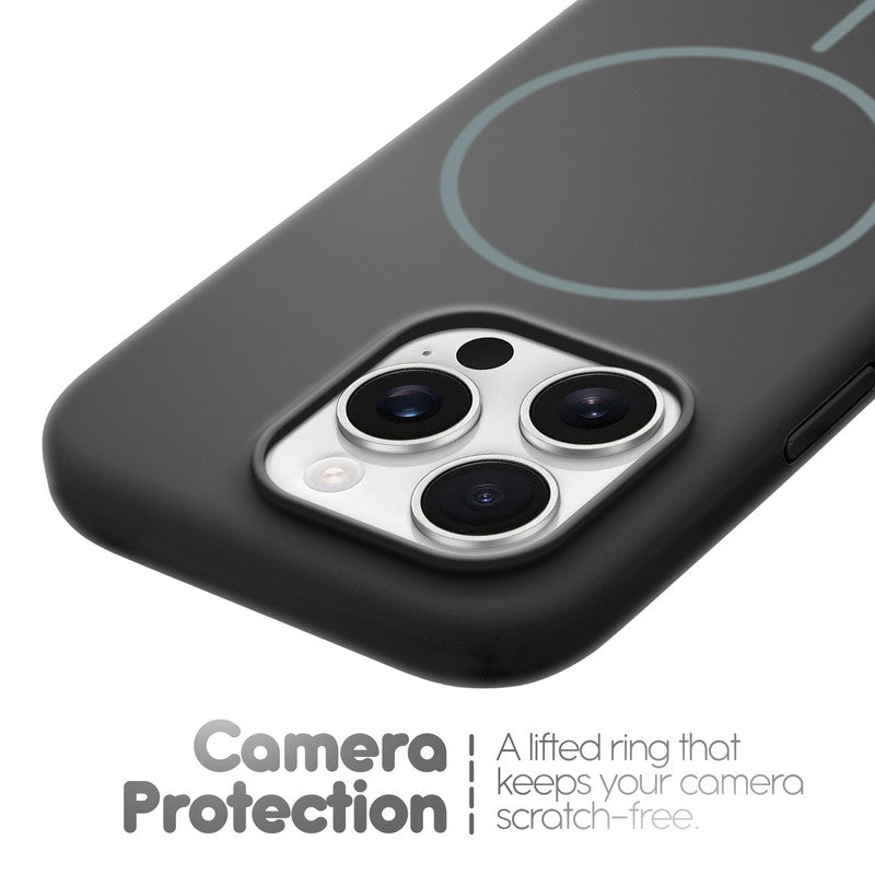 Cloud Feel Silicone Case for Apple iPhone 16 Pro – Supports Wireless Charging