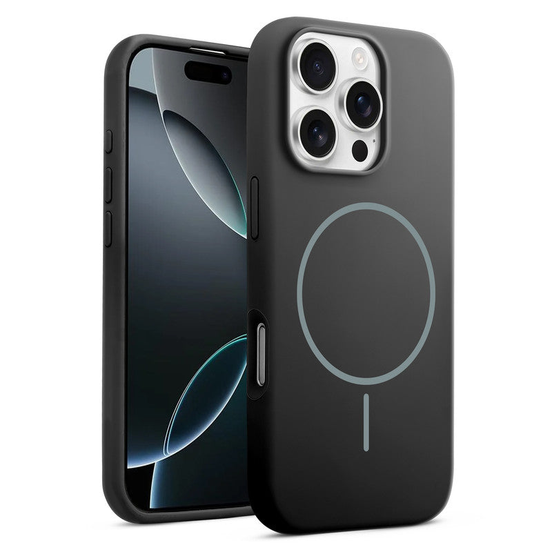 Cloud Feel Silicone Case for Apple iPhone 16 Pro – Supports Wireless Charging
