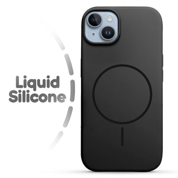 Cloud Feel Silicone Case for Apple iPhone 14 – Supports Wireless Charging