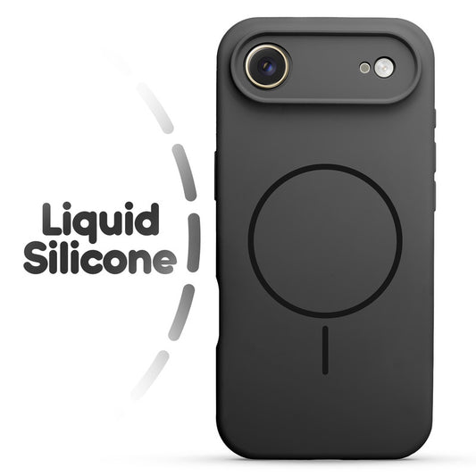 Cloud Feel Silicone Case for Apple iPhone 17 Air With Camera Protection – Supports Wireless Charging