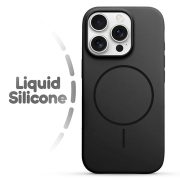 Cloud Feel Silicone Case for Apple iPhone 14 Pro – Supports Wireless Charging