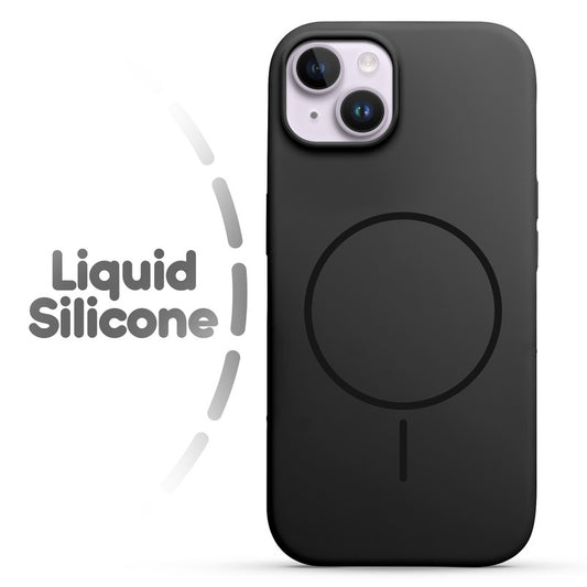 Cloud Feel Silicone Case for Apple iPhone 14 Plus – Supports Wireless Charging