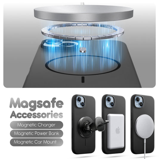 Cloud Feel Silicone Case for Apple iPhone 14 – Supports Wireless Charging