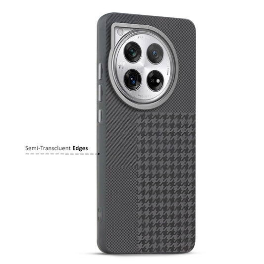 Elegant Hybrid Pattern Design Back Case For OnePlus 12R 5G