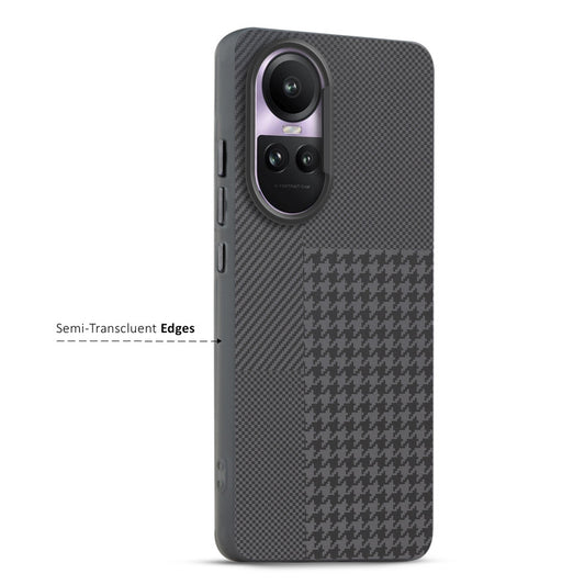 Elegant Hybrid Pattern Design Back Case For Oppo Reno 10 Pro 5G