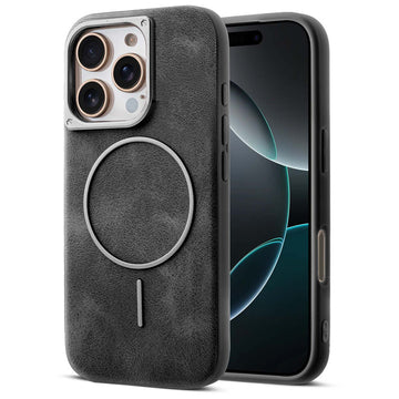 Elite PU Leather MagSafe Case for Apple iphone 16 Pro Max