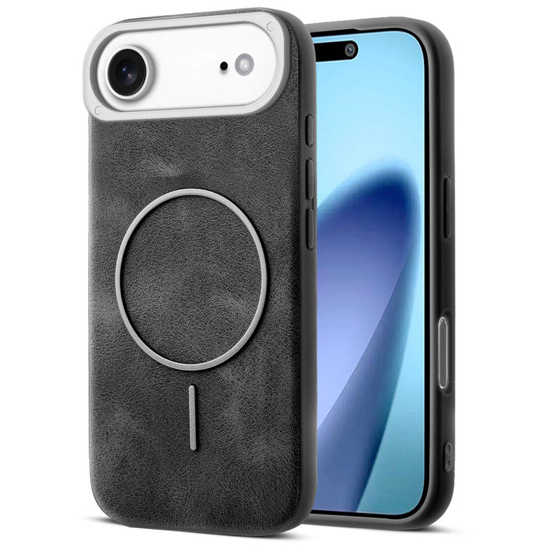 Elite PU Leather Wireless Charging Support Case for Apple iPhone 17 Air
