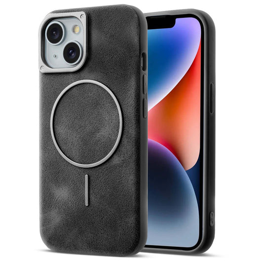 Elite PU Leather MagSafe Case for Apple iPhone 14