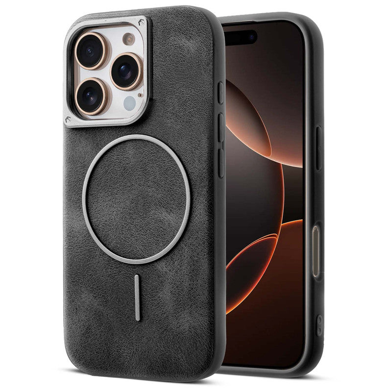 Elite PU Leather MagSafe Case for Apple iPhone 16 Pro