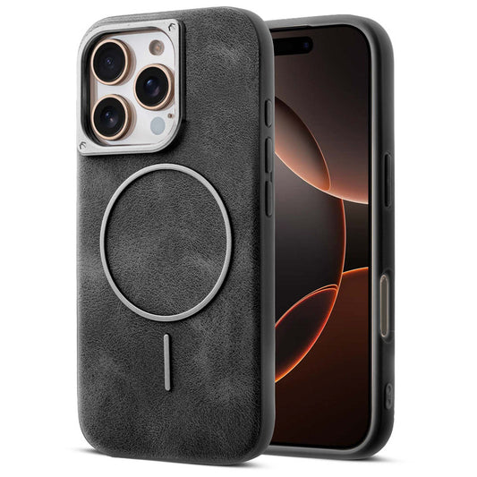 Elite PU Leather MagSafe Case for Apple iPhone 16 Pro