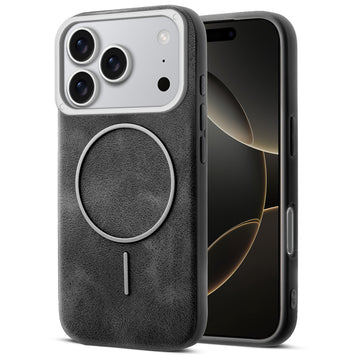 Elite PU Leather Case for Apple iPhone 17 Pro , Hard Shell with Soft Inner Fabric & MagSafe Support