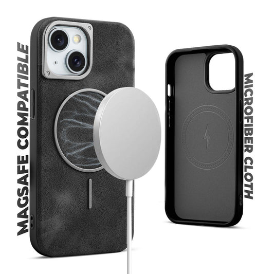 Elite PU Leather MagSafe Case for Apple iPhone 14