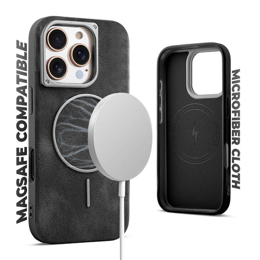 Elite PU Leather MagSafe Case for Apple iPhone 16 Pro