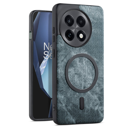 Classic Denim Finish Back Case For OnePlus 13R 5G With MagSafe Support
