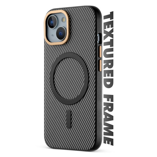MagSafe Ready Checks Printed Back Case For Apple iPhone 14 with Enhanced Grip