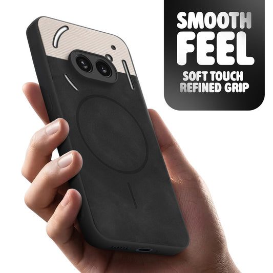 Hybrid PU Leather Matte Cover for Nothing Phone 2A